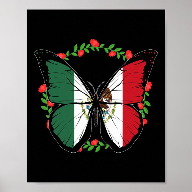 Flag Mexico Independence Day Mexican Men Women Kid Poster (Front)