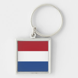 Flag Netherlands Tricolor Key Ring