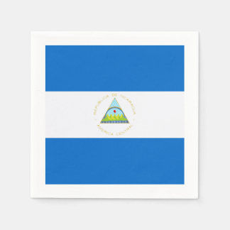 Flag: Nicaragua Napkin