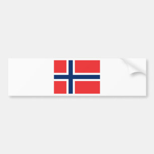 Flag Norway Bumper Sticker