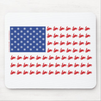 FLAG-O-SLEDS-Sno-Crosseps Mouse Mat