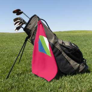 Flag of Abruzzo (Italy) Golf Towel