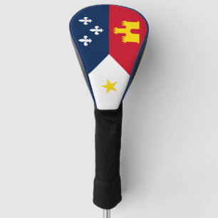 Flag of Acadia, Louisiana Golf Head Cover
