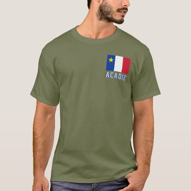 Flag of Acadia T-Shirt (Front)