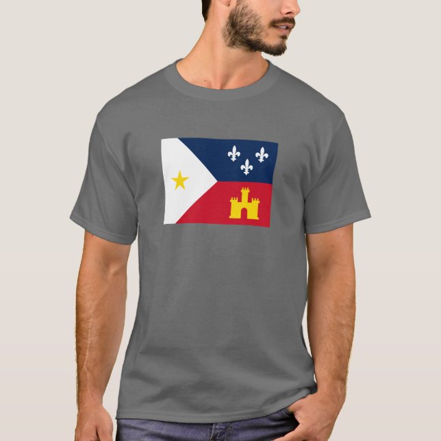 Flag of Acadiana T-Shirt (Front)