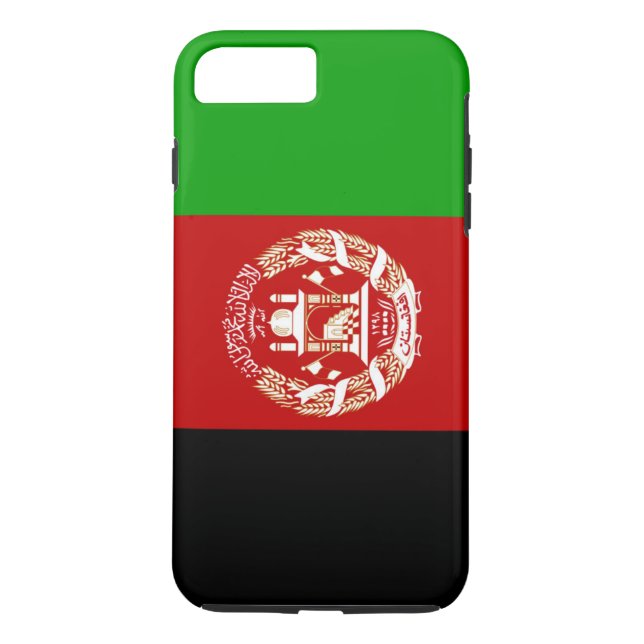 Flag of Afganistan Case-Mate iPhone Case (Back)