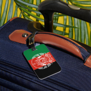 Flag of Afghanistan - 2013 adoption Luggage Tag