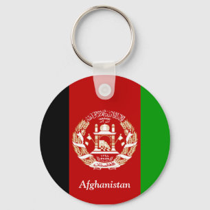 Flag of Afghanistan Key Ring