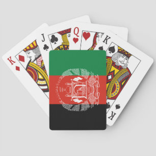 Flag of Afghanistan Playing Cards