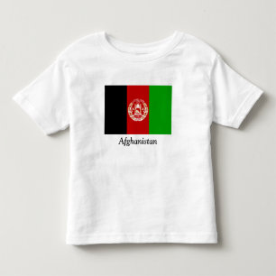 Flag of Afghanistan Toddler T-Shirt