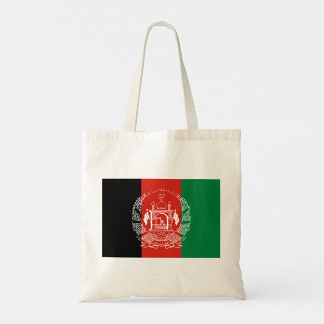 Flag of Afghanistan Tote Bag (Back)