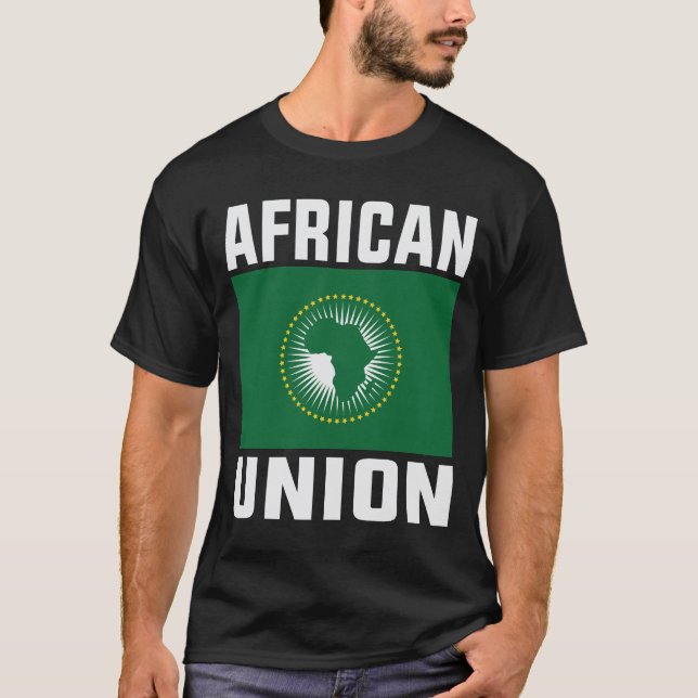 Flag of African Union T-Shirt (Front)