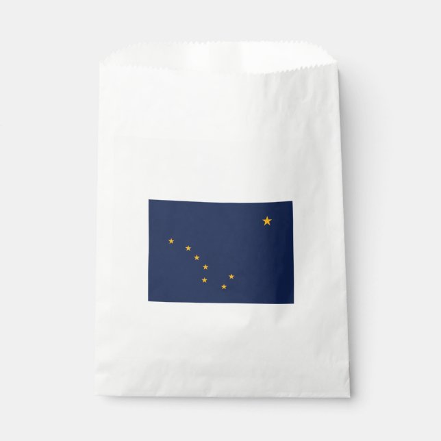 Flag of Alaska Favour Bags (Front)