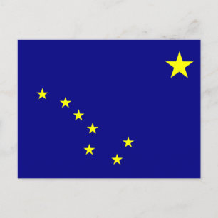 Flag of Alaska Postcard