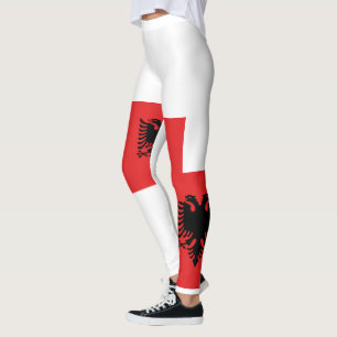 Flag of Albania Leggings