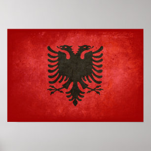 Flag of Albania Poster