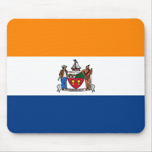 Flag of Albany, New York Mouse Mat