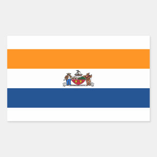 Flag of Albany, New York Rectangular Sticker
