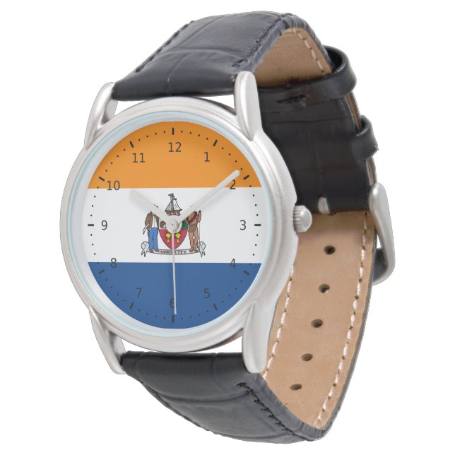Flag of Albany, New York Watch (Angled)