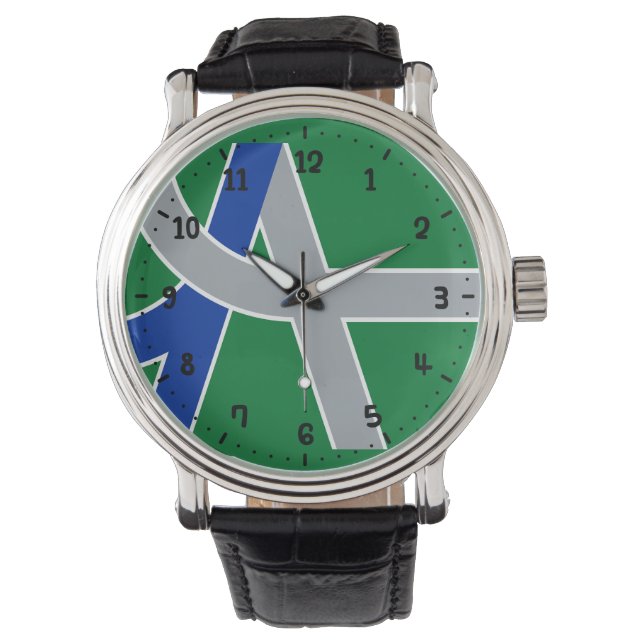 Flag of Albany, Oregon Watch (Front)