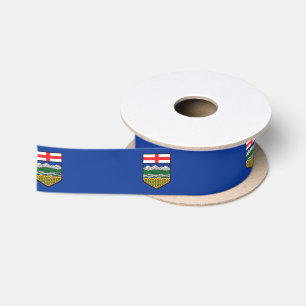 Flag of Alberta Satin Ribbon