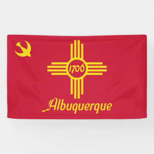 Flag of Albuquerque (New Mexico) Banner