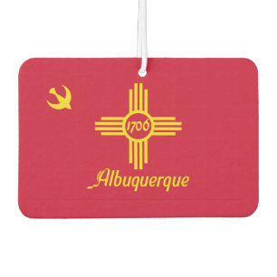 Flag of Albuquerque, New Mexico  Car Air Freshener