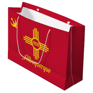 Flag of Albuquerque, New Mexico Large Gift Bag