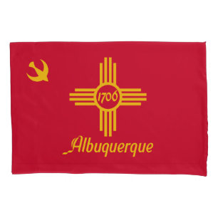 Flag of Albuquerque, New Mexico Pillowcase