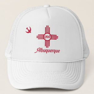 Flag of Albuquerque, New Mexico Trucker Hat