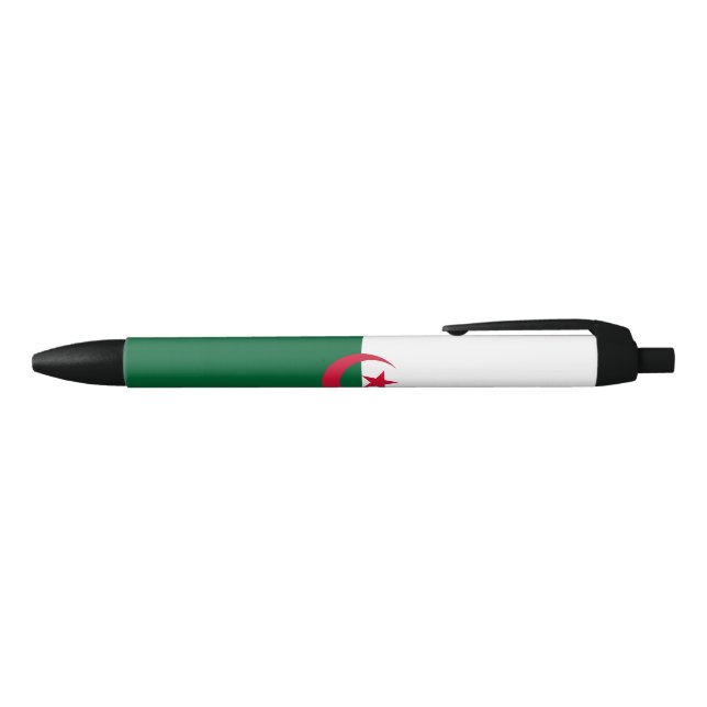 Flag of Algeria Black Ink Pen (Top)