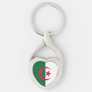 Flag of Algeria Key Ring