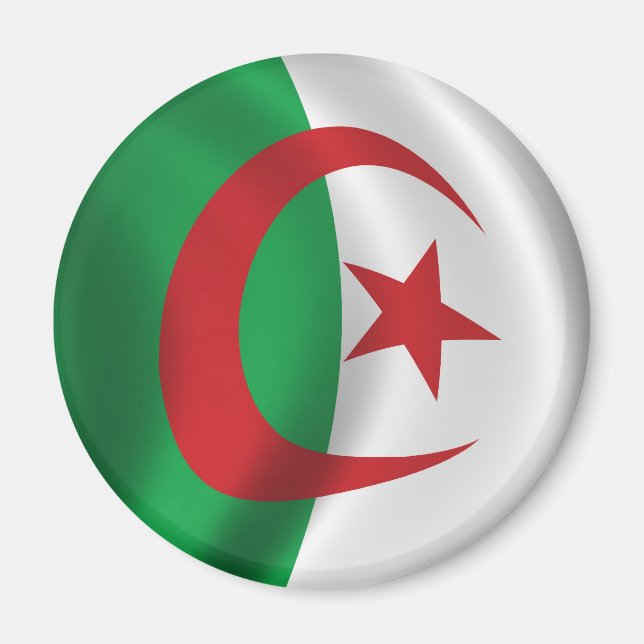 Flag of Algeria Magnet (Front)