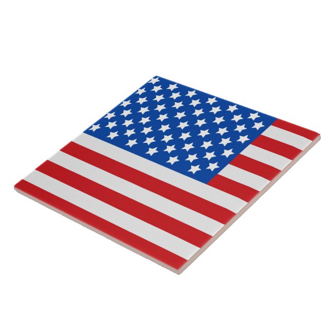 Flag of America Tile (Side)