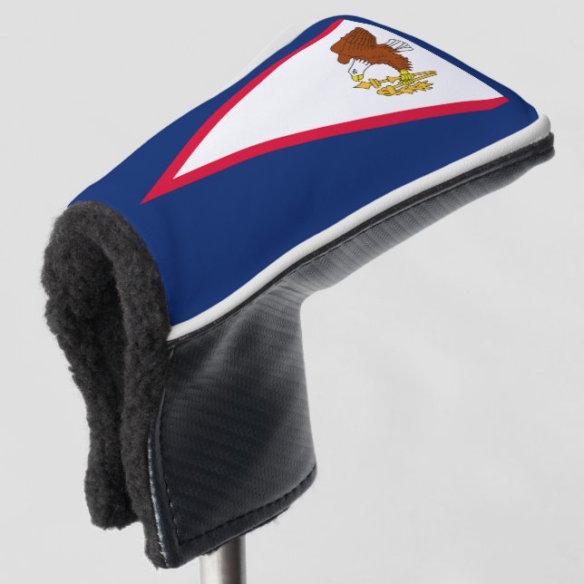 Flag of American Samoa Golf Head Cover (3/4 Front)