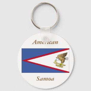Flag of American Samoa Key Ring