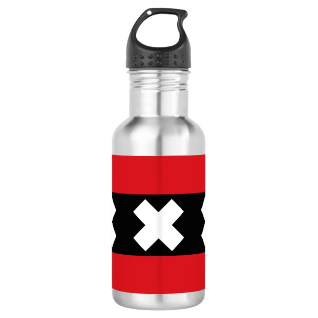 Flag of Amsterdam 710 Ml Water Bottle (Front)