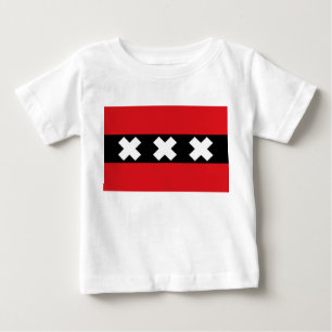 Flag of Amsterdam Baby T-Shirt