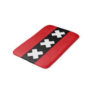 Flag of Amsterdam Bath Mat