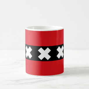 Flag of Amsterdam Coffee Mug