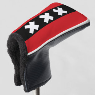 Flag of Amsterdam, Netherlands Golf Head Cover