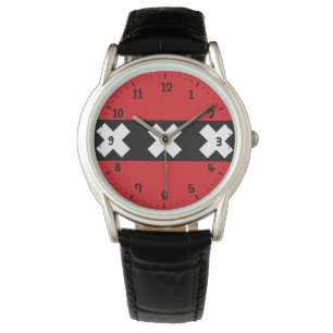 Flag of Amsterdam, Netherlands Watch