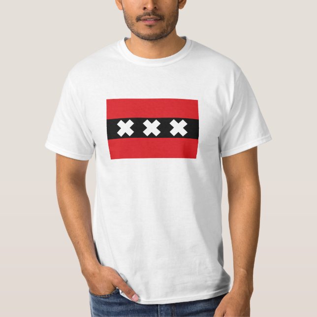 Flag of Amsterdam T-Shirt (Front)