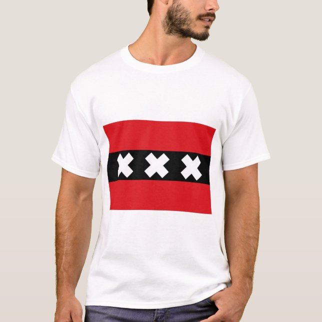 Flag of Amsterdam T-Shirt (Front)