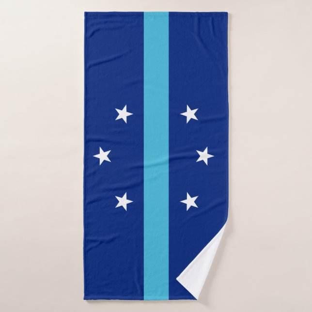 Flag of Anaheim, California Bath Towel (Bath Towel)