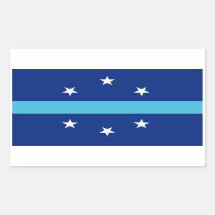 Flag of Anaheim, California Rectangular Sticker