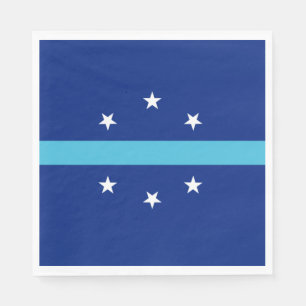 Flag of Anaheim (California, USA) Napkin