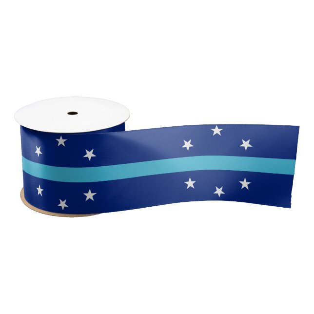 Flag of Anaheim (California, USA) Satin Ribbon (Spool)