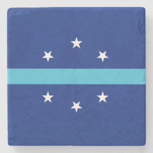 Flag of Anaheim (California, USA) Stone Coaster