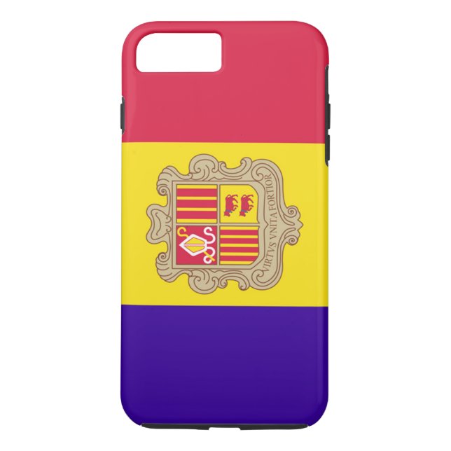 Flag of Andorra Case-Mate iPhone Case (Back)